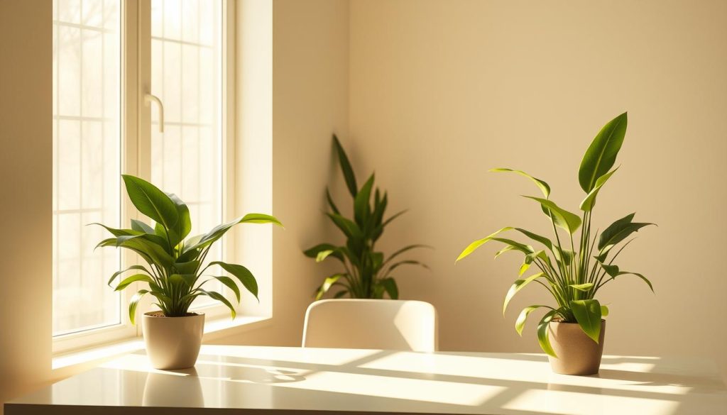 A serene, sunlit office space with a minimalist desk displaying a striking daily empowerment quote against a soft, pastel backdrop. On the desk, a hand-lettered quote on a wooden plaque stands out, emitting a sense of motivation and positivity. Lush, green plants flank the desk, adding a touch of natural vitality. The lighting is warm and gentle, evoking a calming, meditative atmosphere. The camera angle is slightly elevated, capturing the quote in the center of the frame, encouraging the viewer to internalize the empowering message.