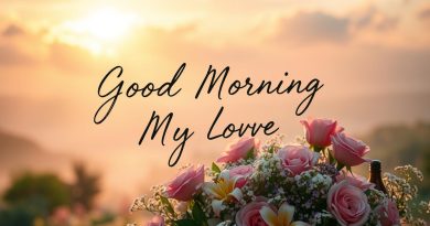 Good Morning My Love Quotes to Start Your Day