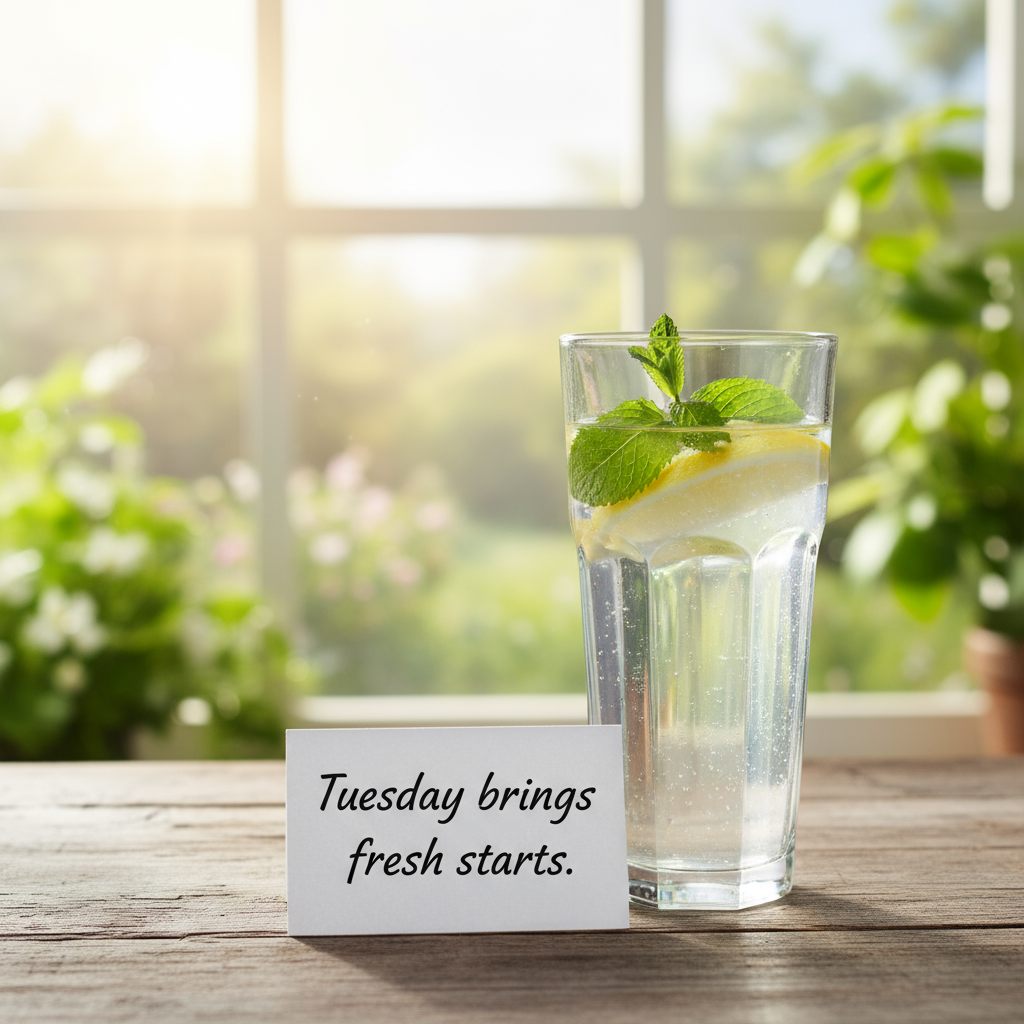 Tuesday brings fresh starts.