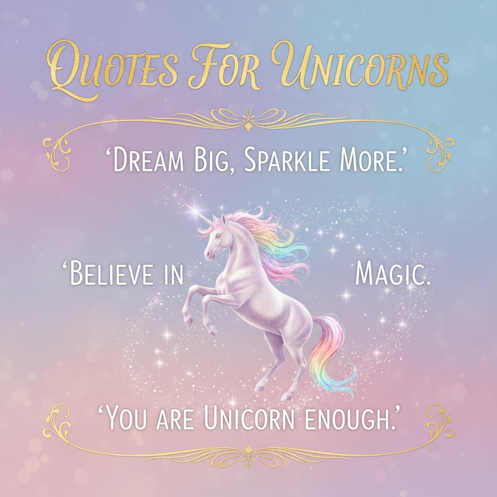 Best Unicorn Quotes for Different Age Groups