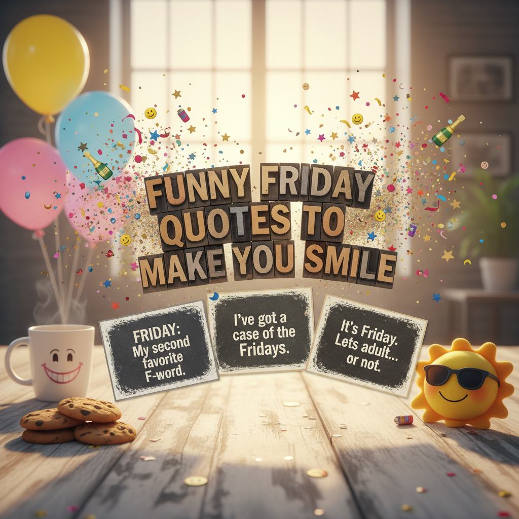 Funny Friday Quotes to Make You Smile
