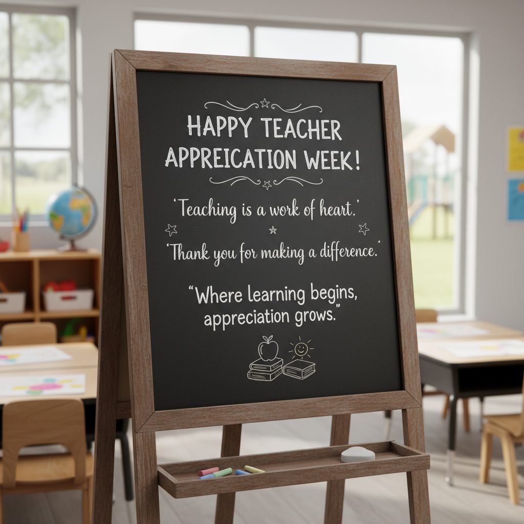 Appreciation During Teacher Appreciation Week