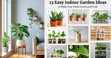 Easy Indoor Garden Ideas to Make Your Home Green and Fresh