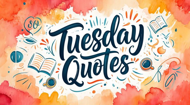 Great Tuesday Quotes to Make Your Day Better