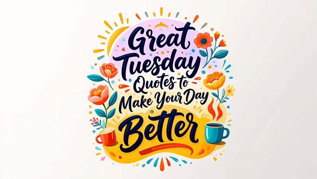120 Great Tuesday Quotes To Make Your Day Better