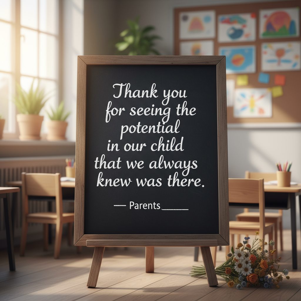 Quotes from Grateful Parents