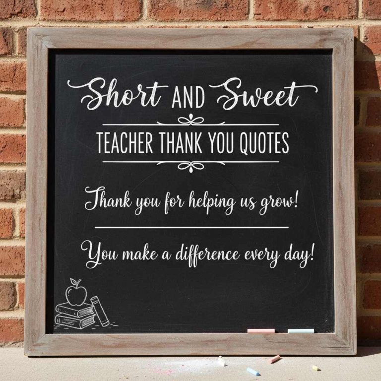 250+ Thank You Quotes To Show Your Teacher Appreciation