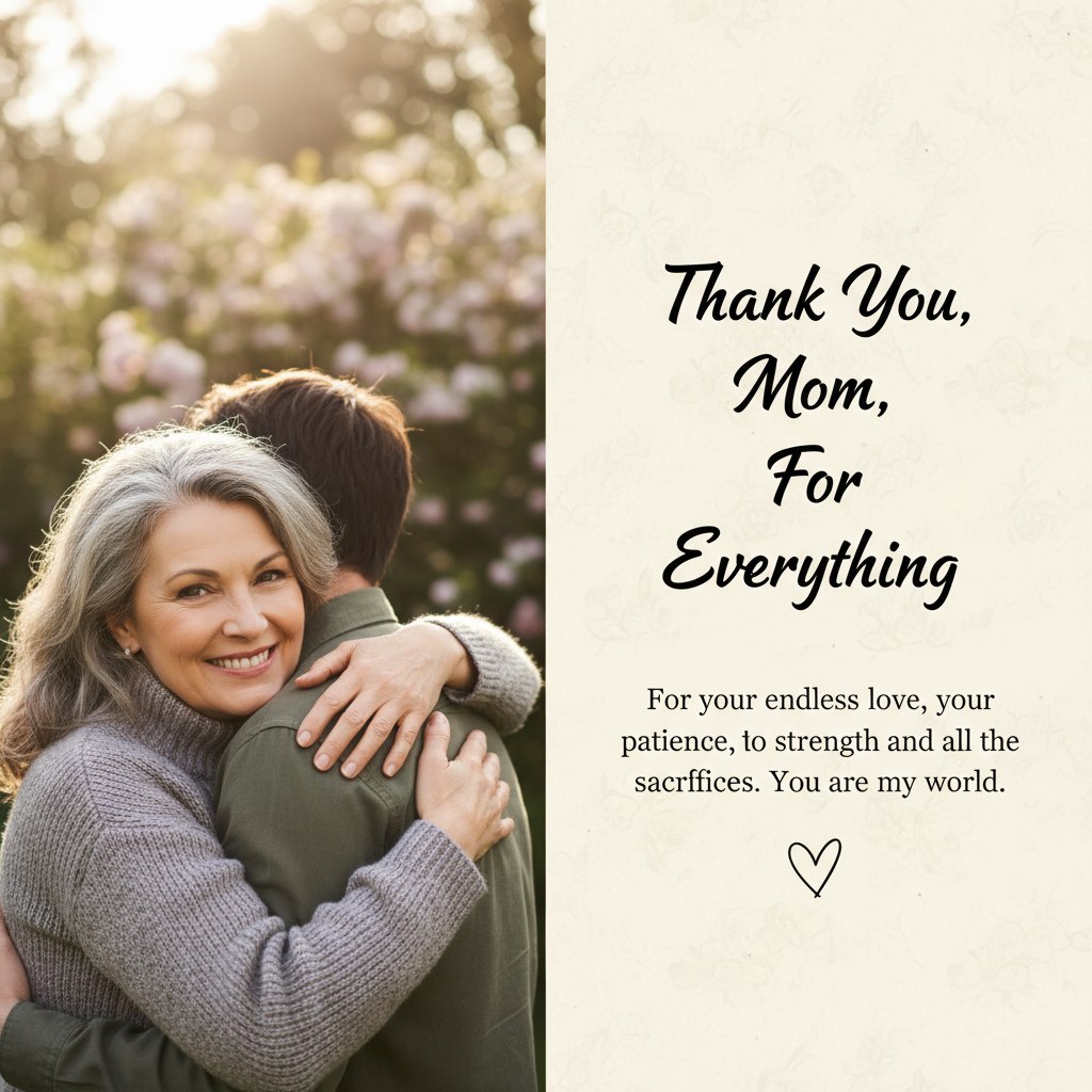 Thank You Mom For Everything Quotes