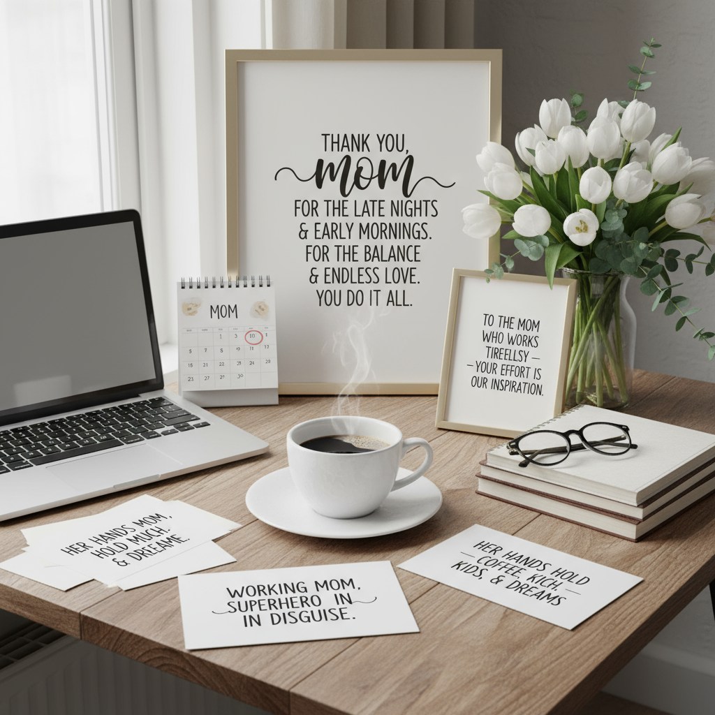 Thank You Mom Quotes For Working Moms