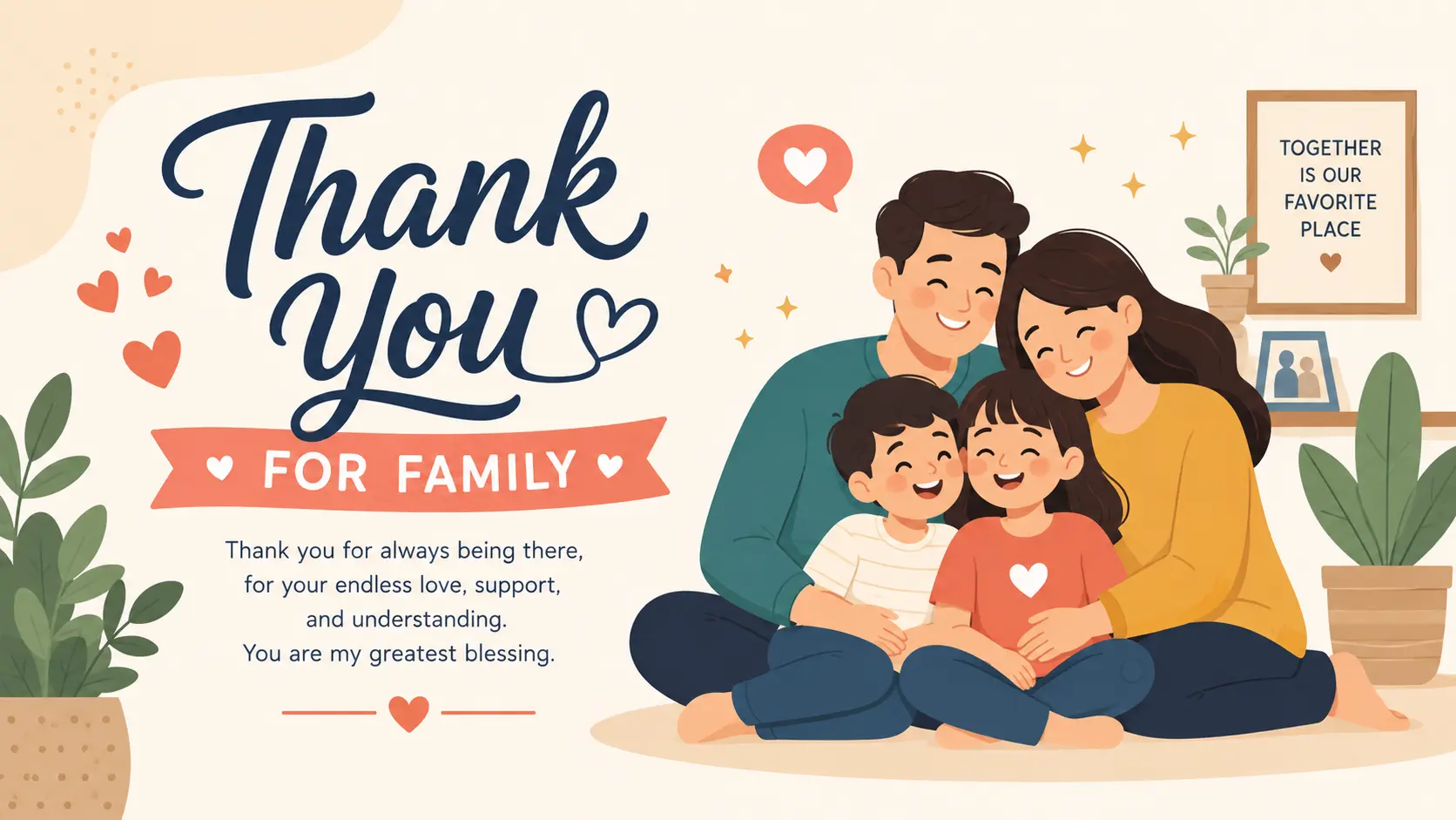 Thank You Quotes for Family