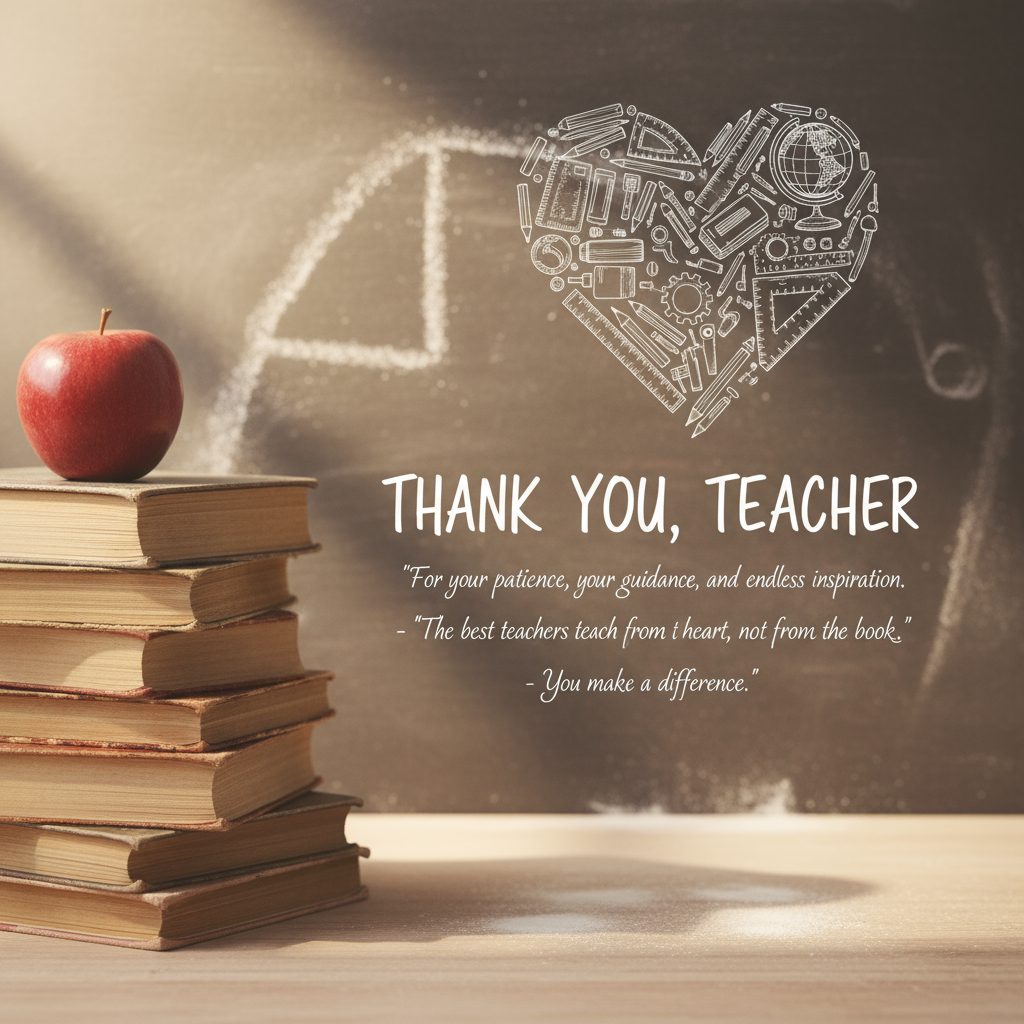 Thank You Quotes to Show Your Teacher Appreciation