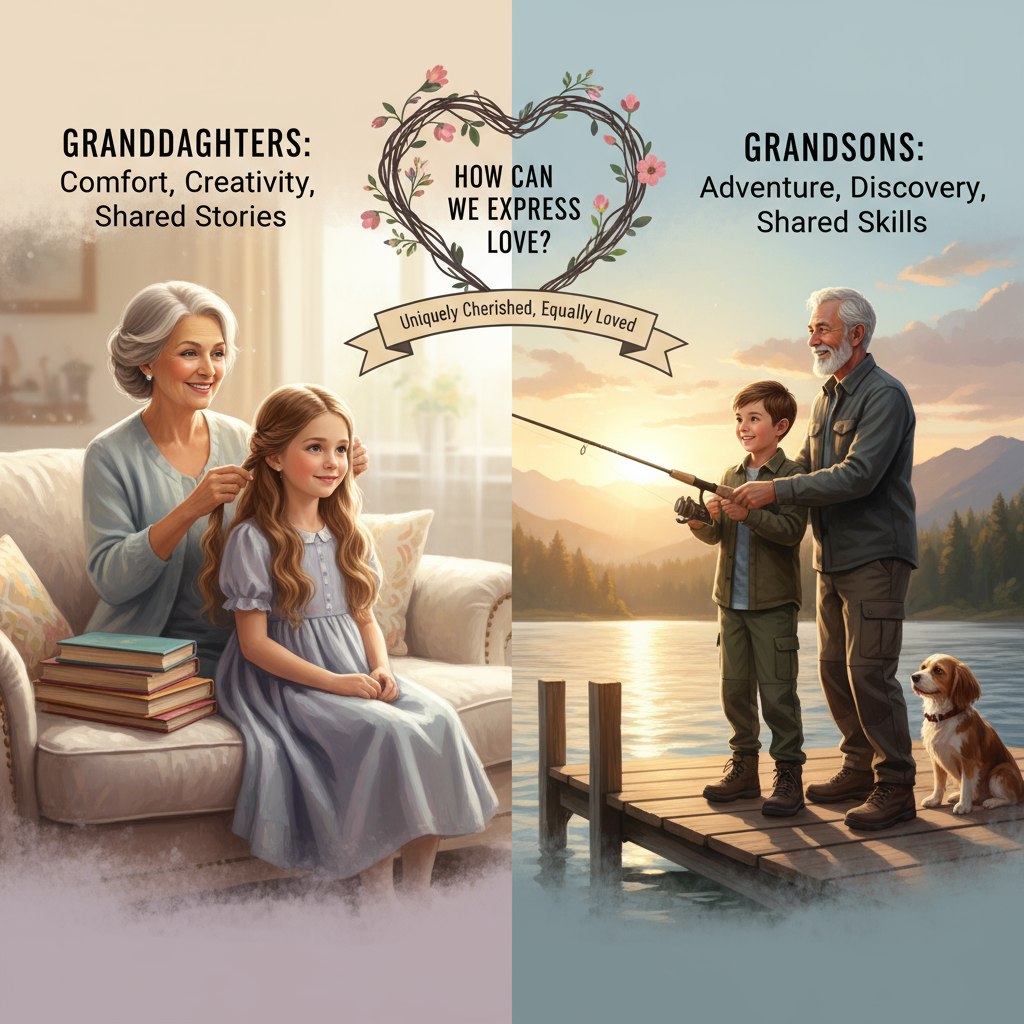 How Can We Express Love for Granddaughters vs Grandsons
