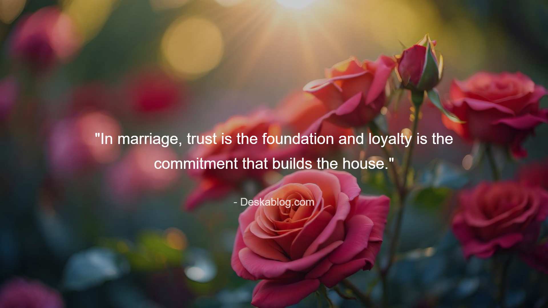 180+ Trust and Loyalty Quotes in Friendship & Relationships: Building Bonds That Last Forever 5 In marriage trust is the foundation and loyalty is the commitment that builds the house.