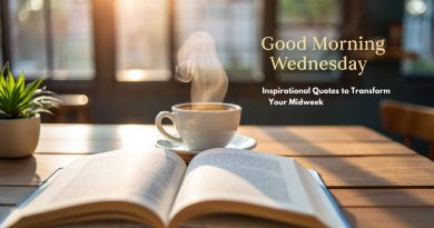 Uplifting Good Morning Wednesday Inspirational Quotes to Transform Your Midweek