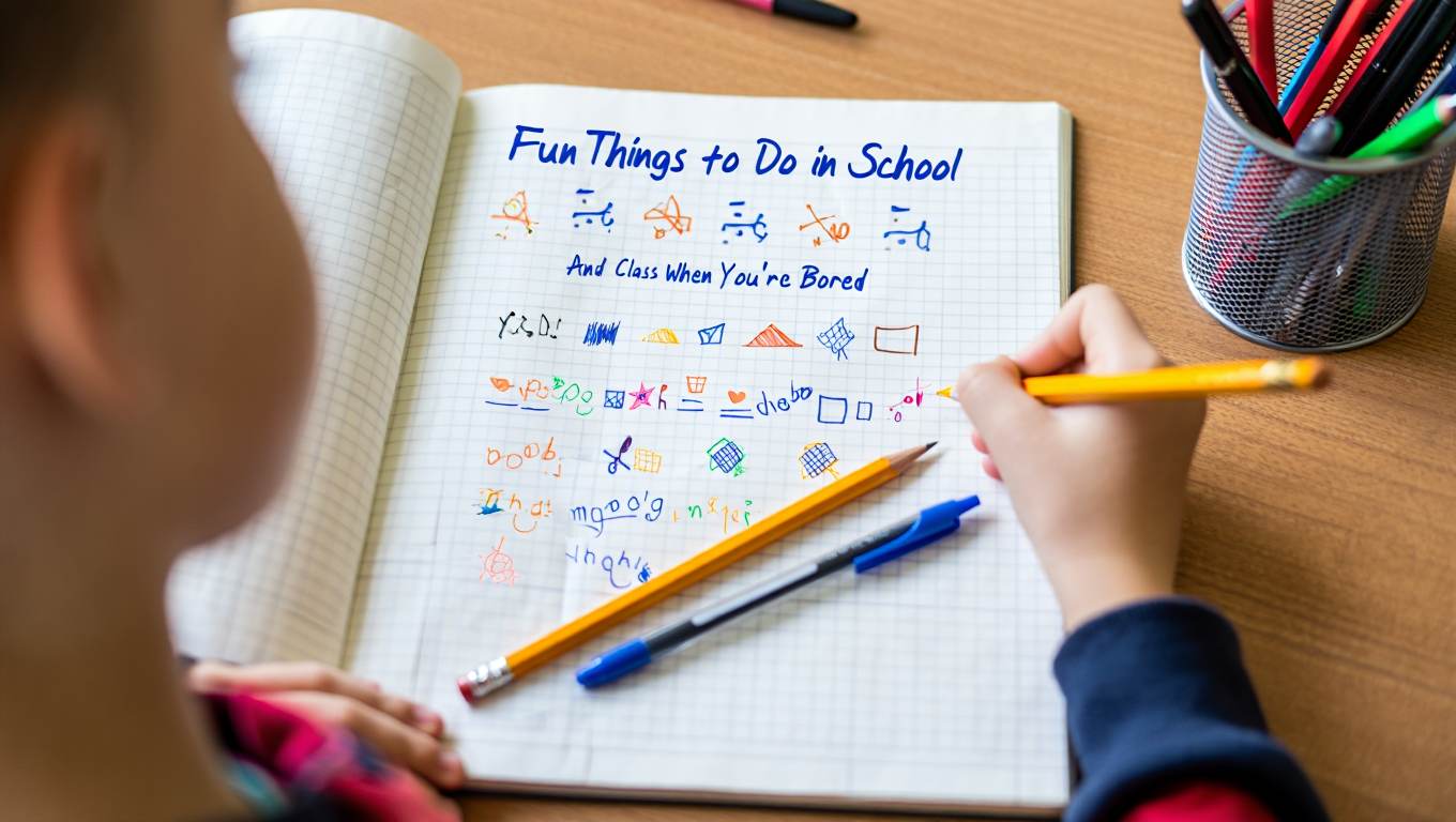Creative Ideas for Fun Things to Do in Class When Bored