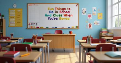 Fun Things to Do in School And Class When Youre Bored