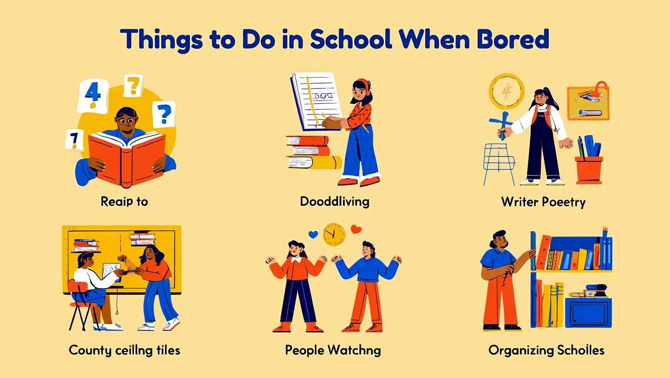 What Are Productive Things to Do in School When Bored to Stay Engaged and Focused 3 What Creative Things to Do in School When Bored Spark Imagination