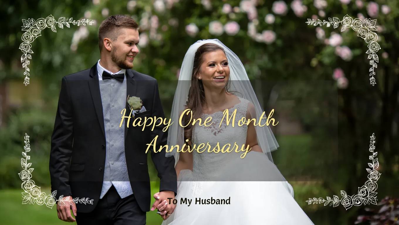one month anniversary wishes for husband quotes
