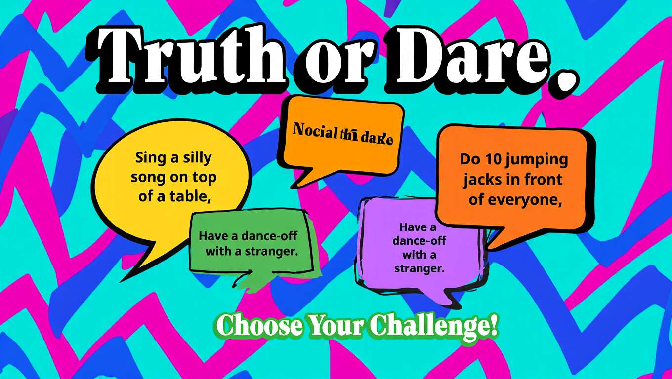 Advanced and Bold Dares