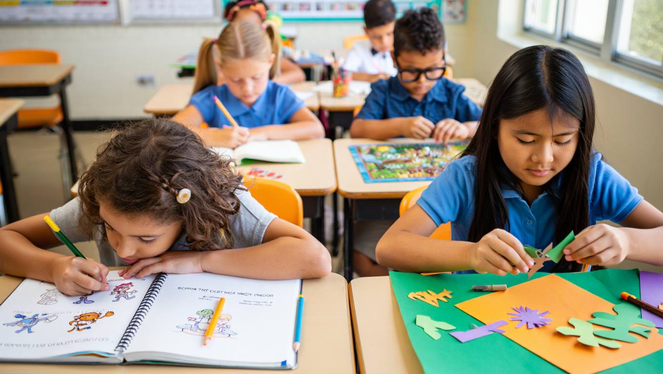 Creative Ideas for Fun Things to Do in Class When Bored 1