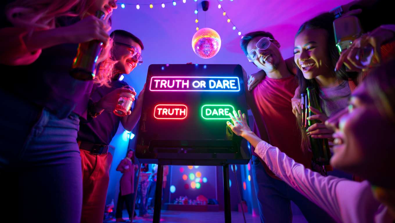 How do you play truth or dare with a big group 1