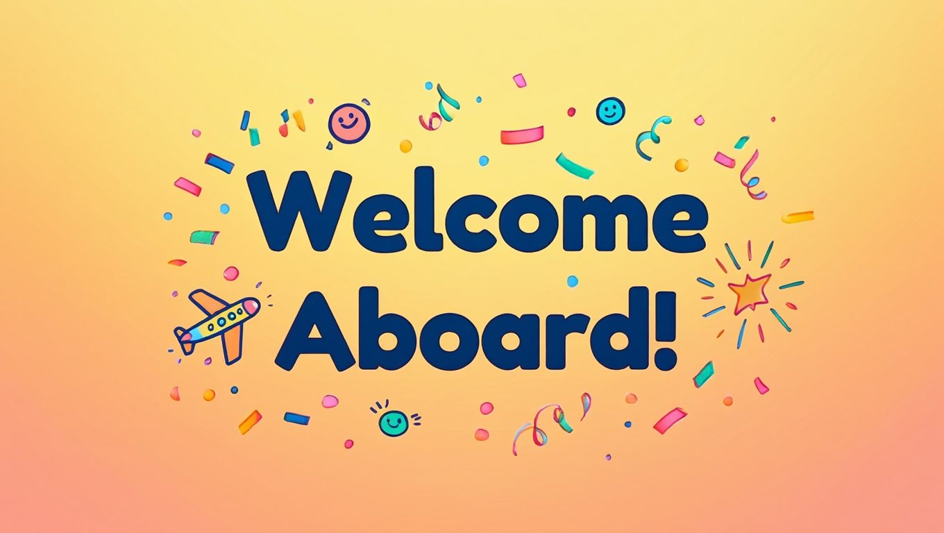 New Customer Welcome Messages