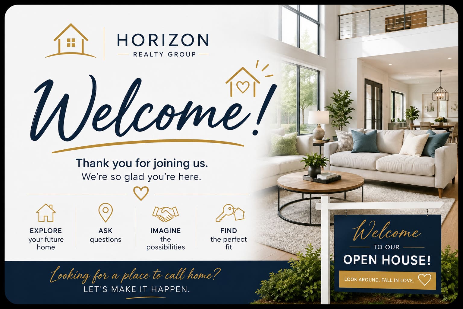 350+ Welcome Messages for Customers, Clients & Guests (2026 Guide With Templates You Can Steal) 17 Real Estate & Open House Welcome Messages