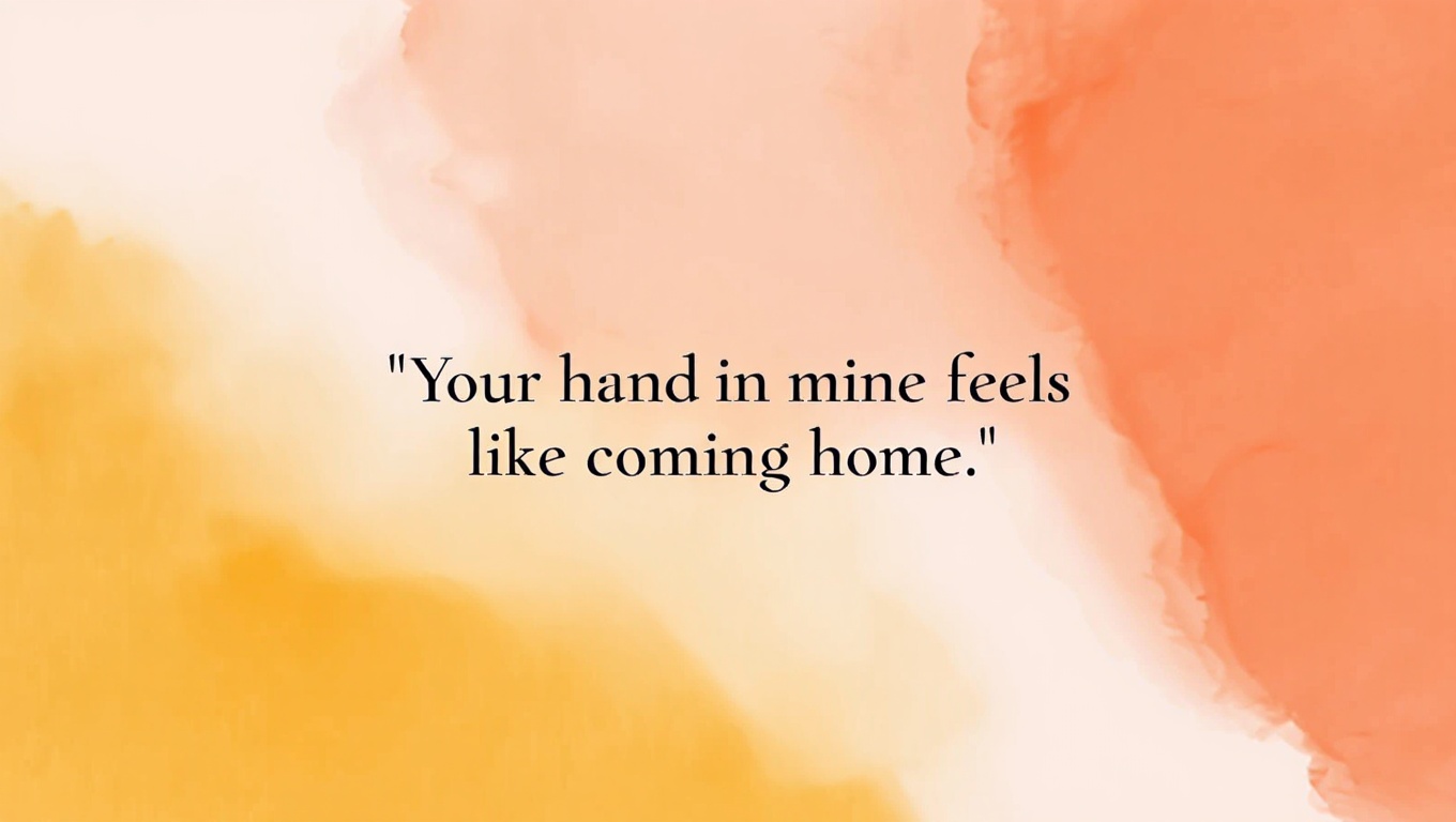 Romantic Hand Holding Quotes