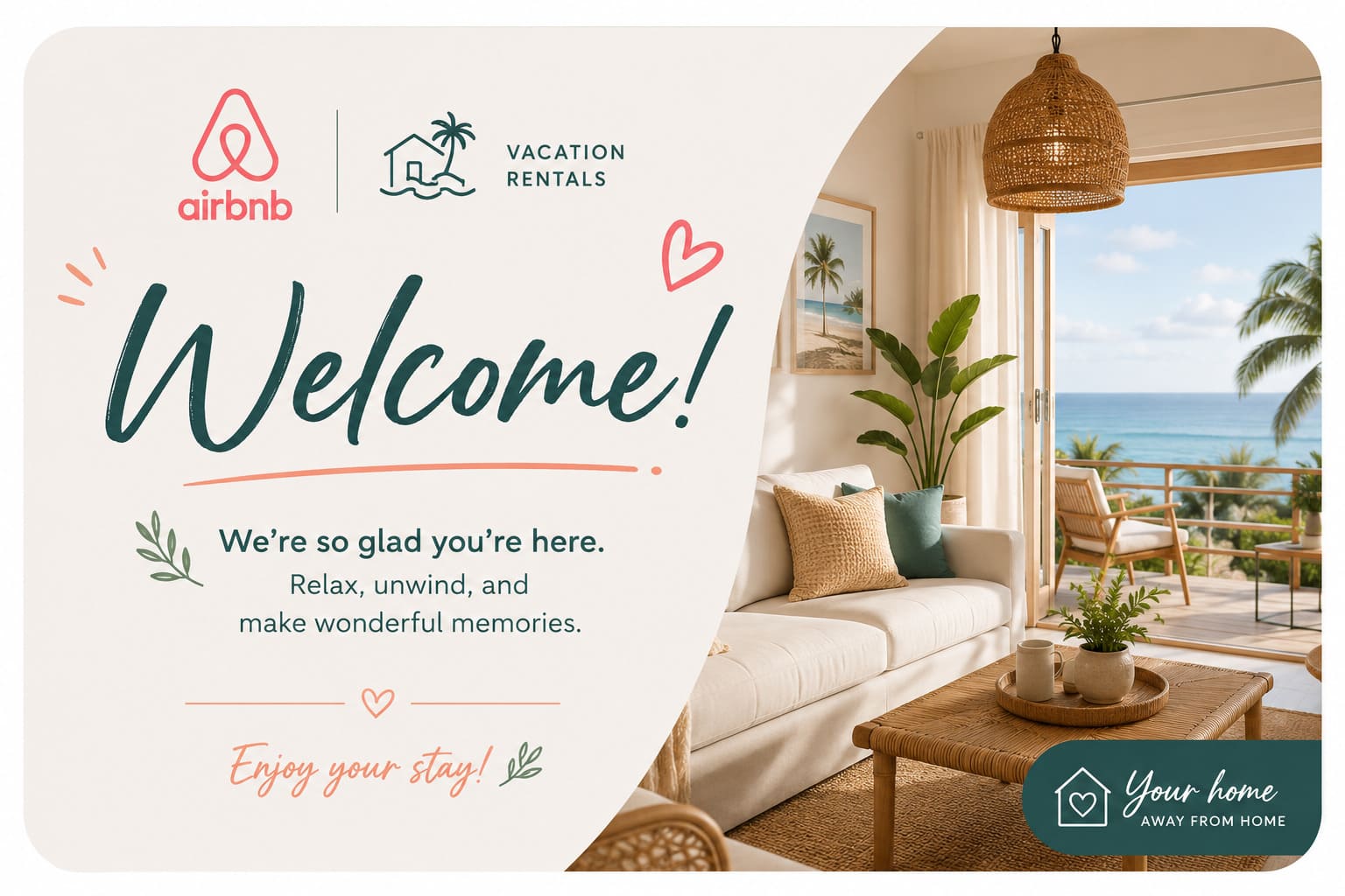 350+ Welcome Messages for Customers, Clients & Guests (2026 Guide With Templates You Can Steal) 16 Vacation Rental Welcome Messages