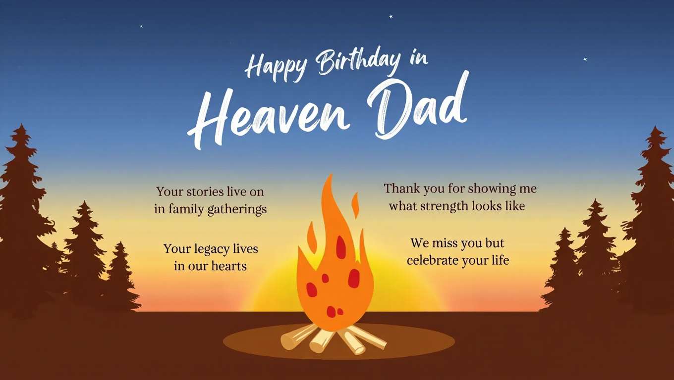 100 Happy Birthday in Heaven Dad Heartfelt Messages to Honor Your Fathers Memory