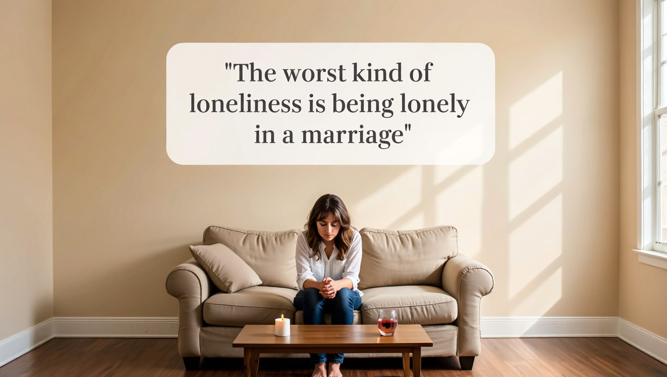 150+ Emotional Lonely Wife Quotes: Finding Words for the Silent Pain of Marital Loneliness