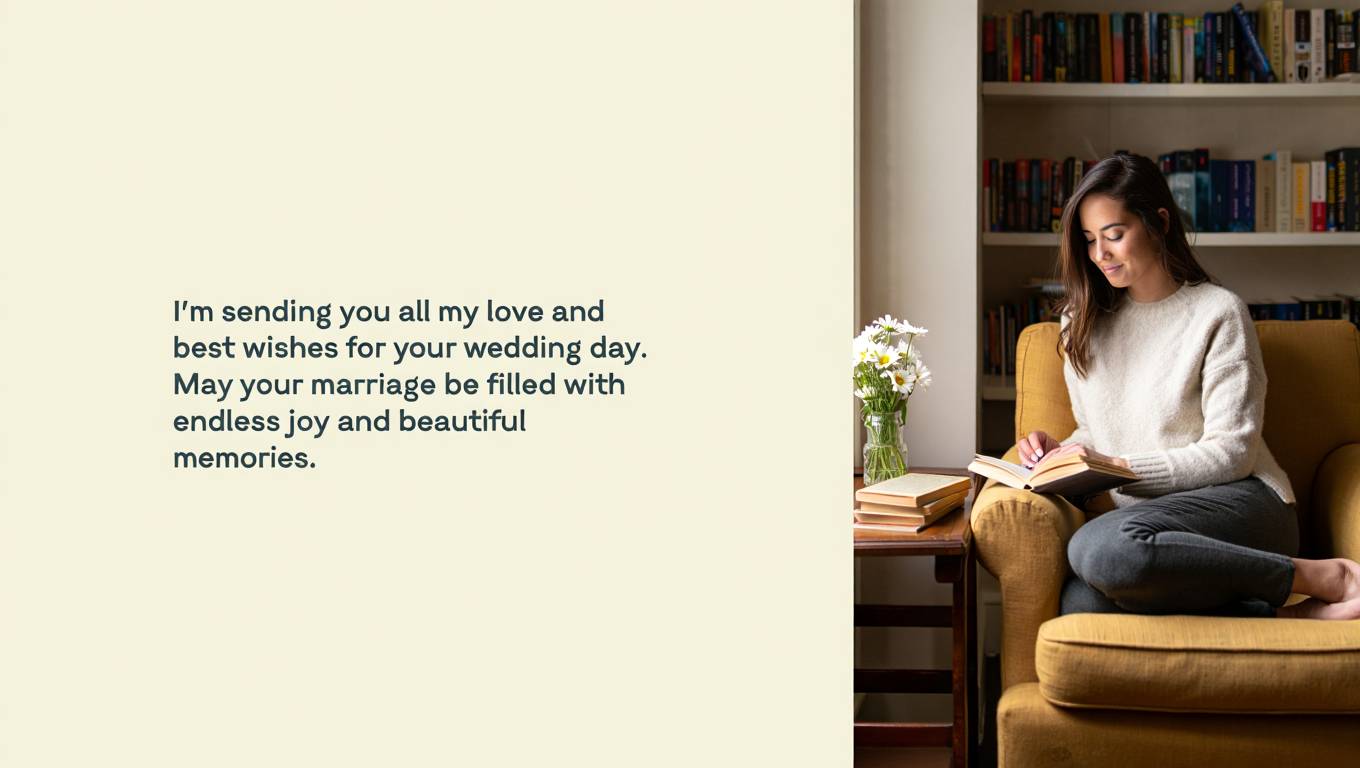 155+ Heartfelt Messages When You Can't Attend A Wedding