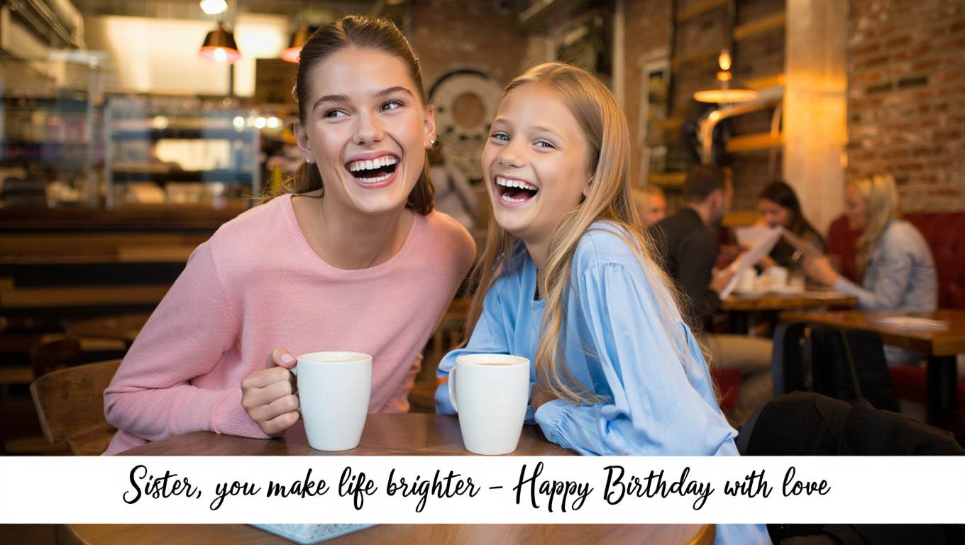 Birthday Wishes for Sister from Sister