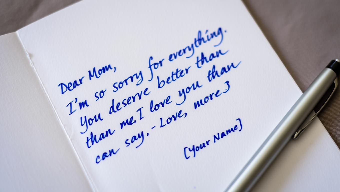 Good Apology Messages for Parents