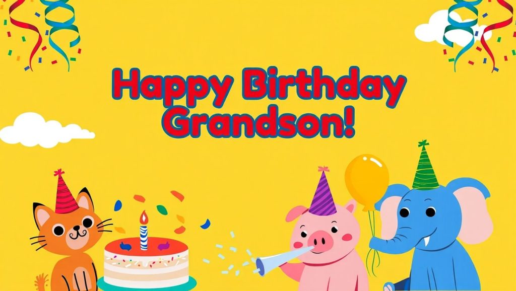 Happy Birthday Wishes for Grandson: 120+ Messages, Quotes & Card Ideas for Every Age and Milestone 1 Happy Birthday Wishes for Grandson: 120+ Messages, Quotes & Card Ideas for Every Age and Milestone
