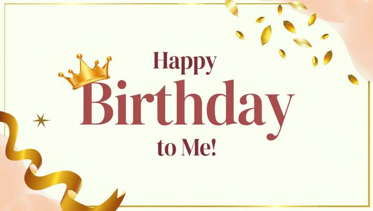 100+ Happy Birthday Wishes for Myself: Celebrate Your Special Day with Self-Love and Gratitude