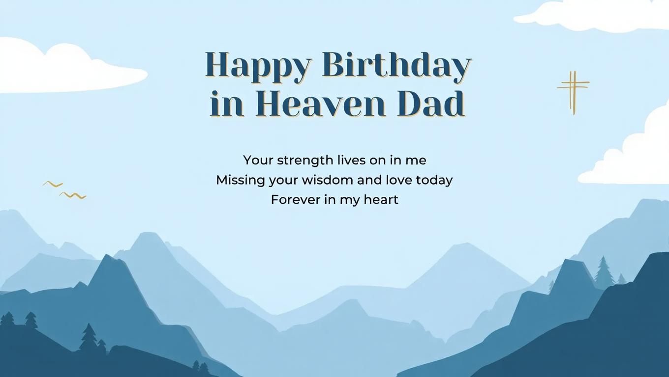  Happy Birthday in Heaven Dad: Heartfelt Messages to Honor Your Father's Memory
