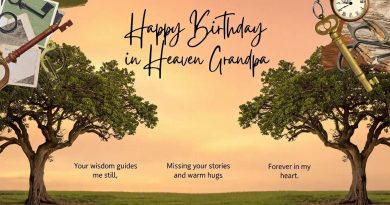 Happy Birthday in Heaven Grandpa Messages