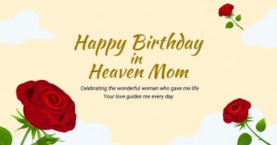 Happy Birthday in Heaven Mom
