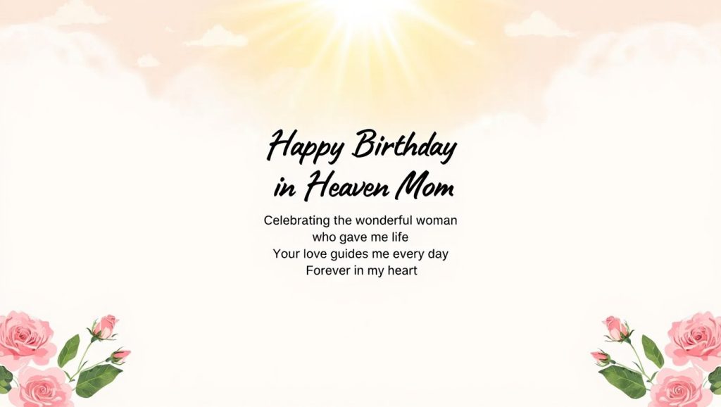 Happy Heavenly Birthday Messages for Loved Ones