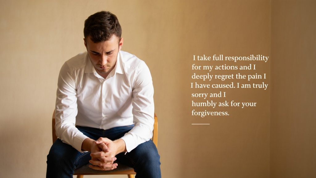 Heartfelt Apology Message