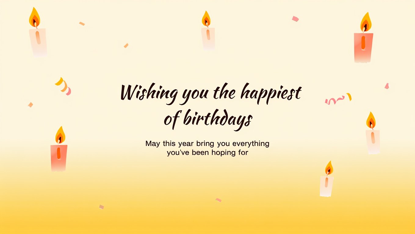 Heartfelt Birthday Wishes for a Friend