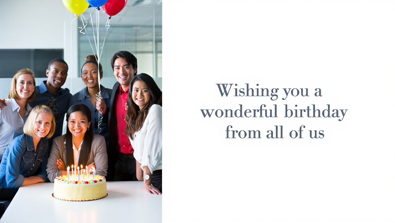 Inspirational Birthday Wishes for Coworkers