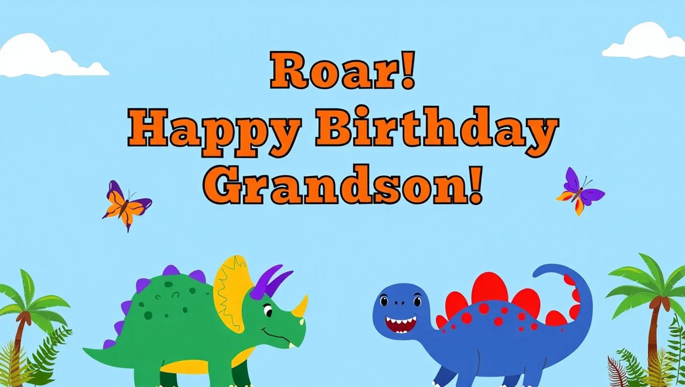 Inspirational Birthday Wishes for Your Grandson