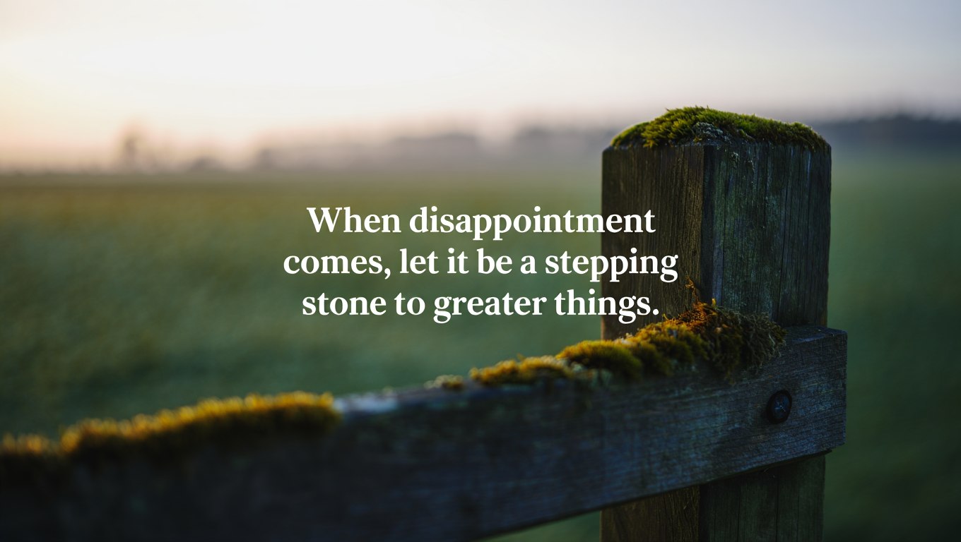 Quotes About Disappointment and Feeling Like a Failure