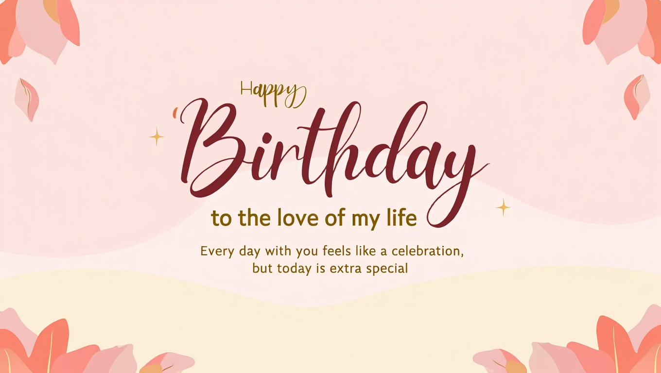 Romantic Birthday Wishes