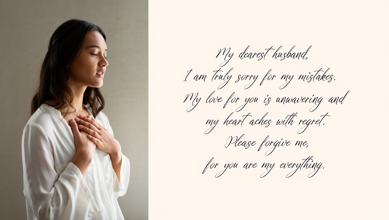 Sorry Messages for Husband