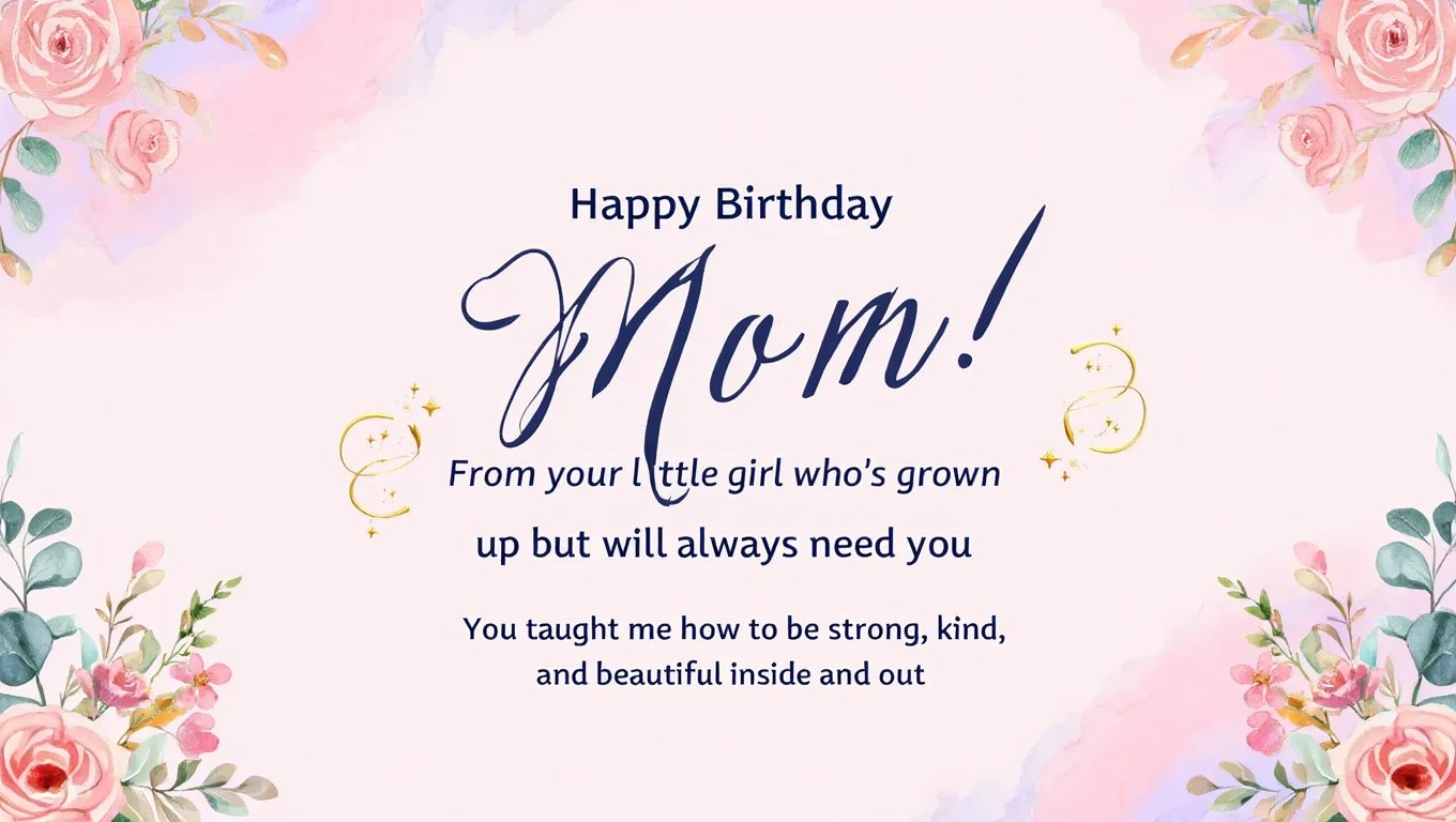 Special Birthday Wishes for Mom 2025