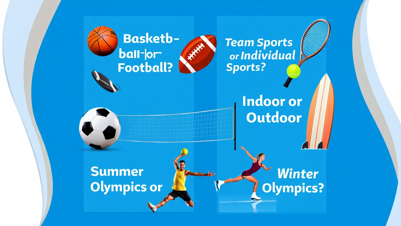 This or That Sports and Fitness Questions for Brothers