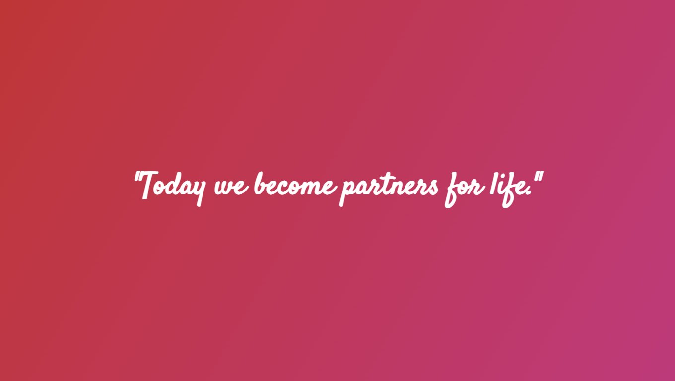 Wedding Day and New Marriage Quotes